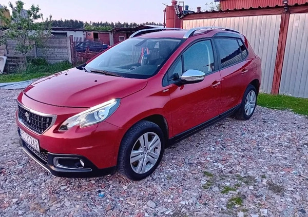 Peugeot 2008 cena 41500 przebieg: 108000, rok produkcji 2018 z Kórnik małe 92